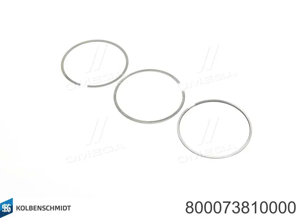 Купити 800073810000 Kolbenschmidt Кільця поршневі на 1 циліндр, STD.
