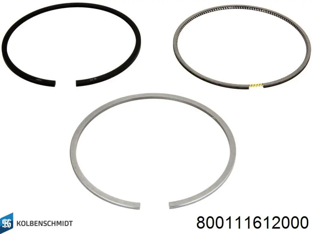 Купити 028RS101200N0 Mahle Original Кільця поршневі на 1 циліндр, STD.