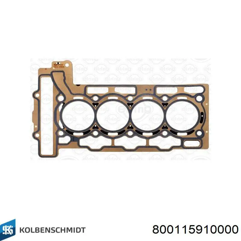 Комплект поршневих кілець на 1 циліндр, STD. FAI PR12000