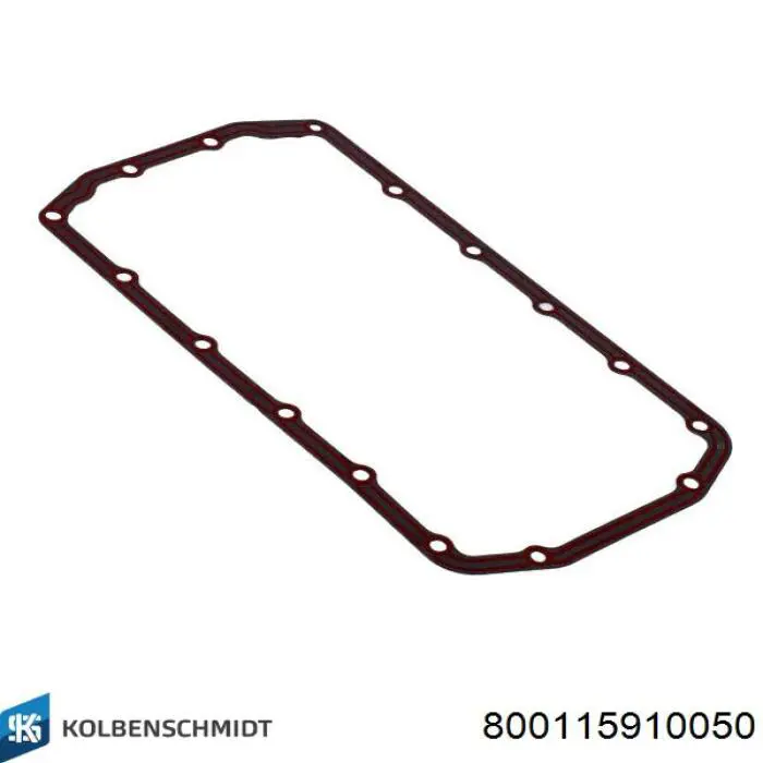800115910050 Kolbenschmidt Комплект поршневих кілець на 1 циліндр, 2-й ремонт (+0,50)