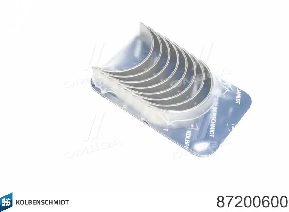 Шатунні вклалиші колінвала STD Kolbenschmidt 87200600 ціна, від 13.26 USD