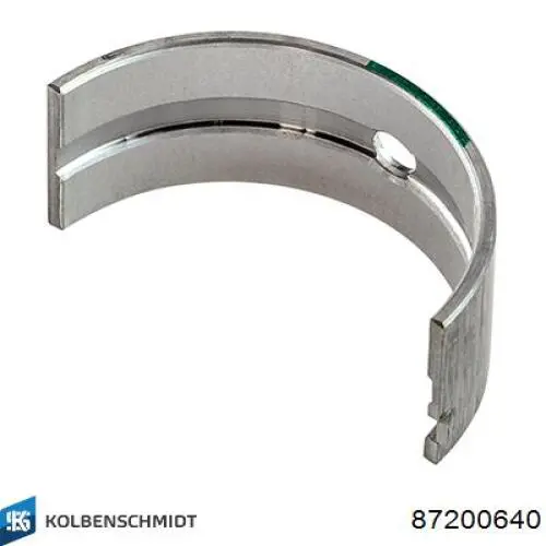 Купити 87200640 Kolbenschmidt Вкладиші колінвалу, шатунні, комплект, 4-й ремонт (+1,00)