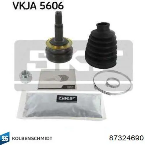 87324690 Kolbenschmidt Втулка верхньої головки шатуна