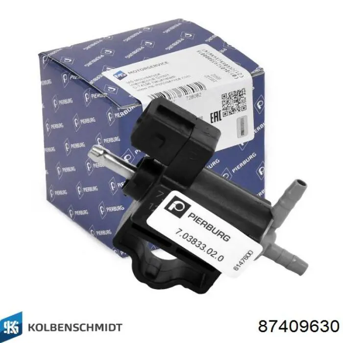Купити 87409630 Kolbenschmidt Вкладиші колінвалу, шатунні, комплект, 3-й ремонт (+0,75)