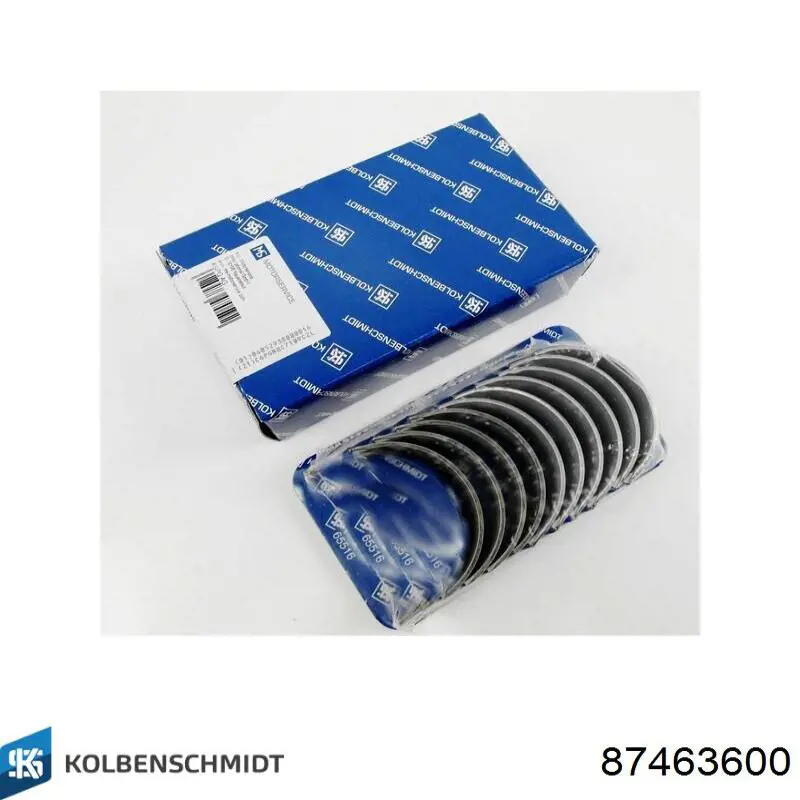 Купити 87463600 Kolbenschmidt Вкладиші коленвала шатунні