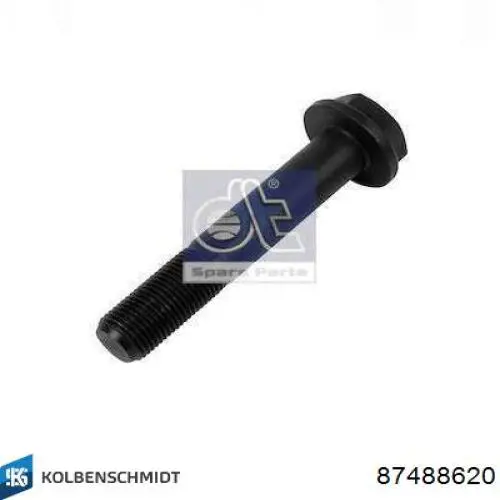 87488620 Kolbenschmidt Вкладиші коленвала, корінні, комплект, 2-й ремонт (+0,50)