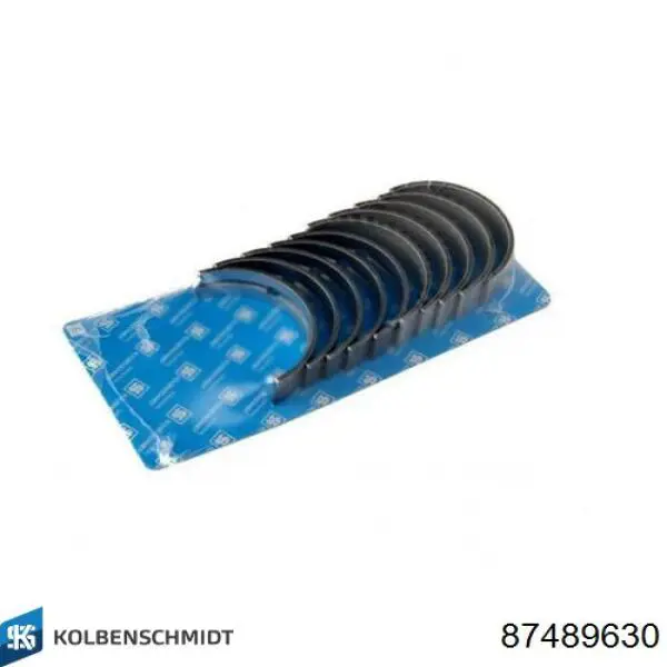 87489630 Kolbenschmidt Вкладиші коленвала, корінні, комплект, 3-й ремонт (+0,75)