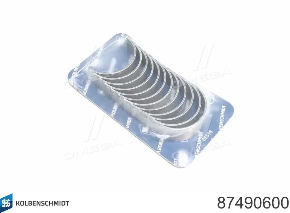 Шатунні вклалиші колінвала STD Kolbenschmidt 87490600 ціна, від 28.55 USD
