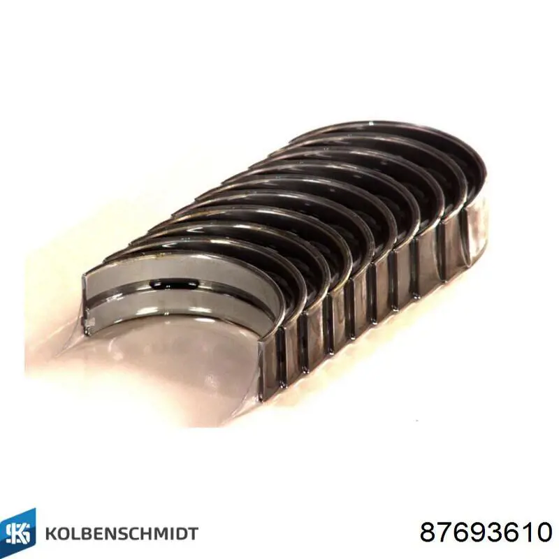 87693610 Kolbenschmidt Комплект підшипників ковзання коленвалу