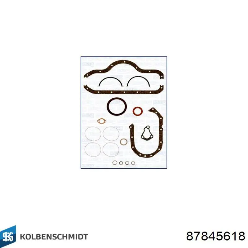 Купити 0141384025 Glyco Вкладиші колінвала, шатунні, комплект, 1-й ремонт (+0,25)