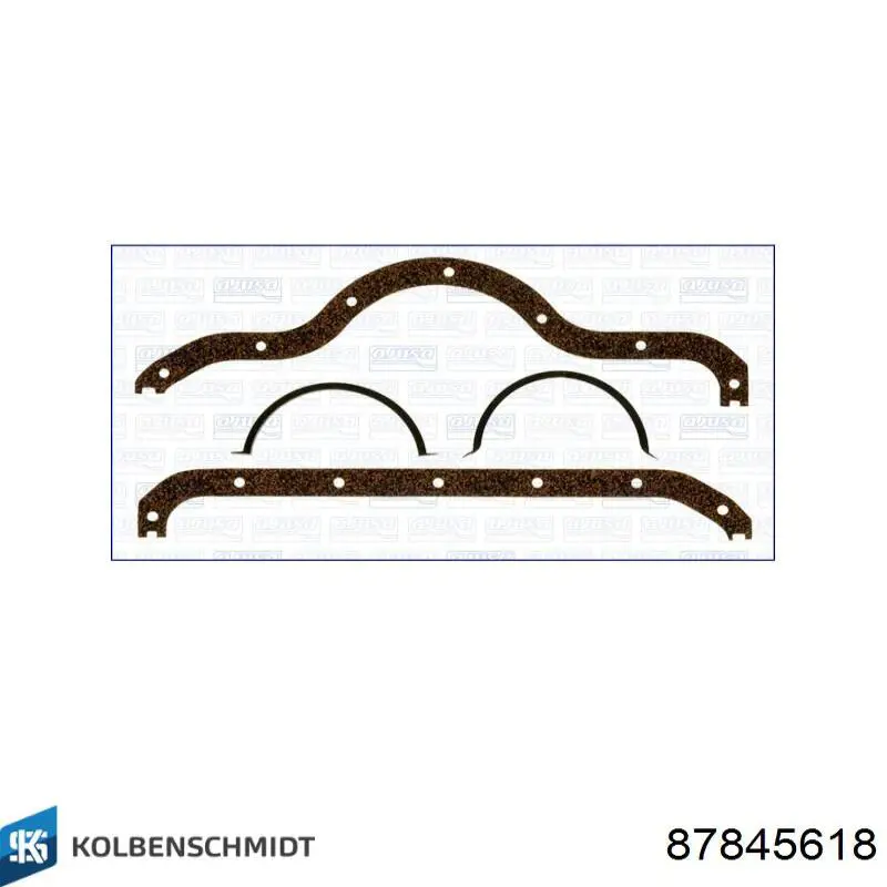 Купити 87845618 Kolbenschmidt Вкладиші колінвала, шатунні, комплект, 1-й ремонт (+0,25)