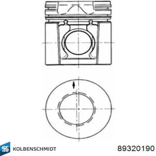 Гільза поршнева Mahle Original 043WV43 ціна, від 54.58 USD