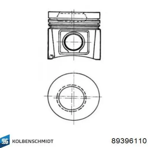 Купити 003WN23 Mahle Original Гільза поршнева