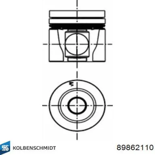 Гільза поршнева Kolbenschmidt 89862110 ціна, від 68.90 USD