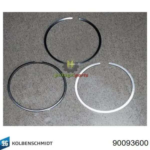 90093600 Kolbenschmidt Поршень в зборі