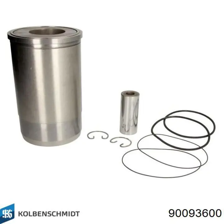 Поршень в комплекті на 1 циліндр, STD Kolbenschmidt 90093600 ціна, від 147.08 USD