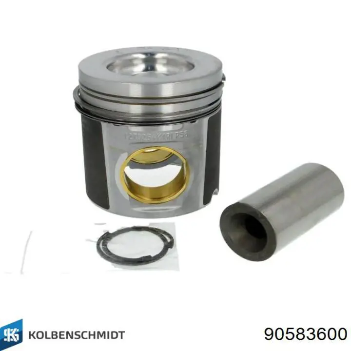 Купити 90583600 Kolbenschmidt Поршень в комплекті на 1 циліндр, STD