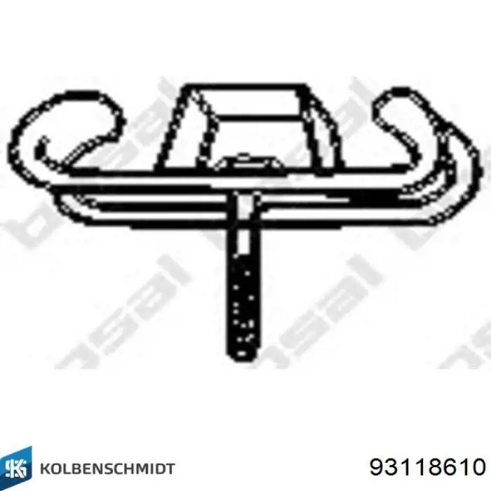 Купити 0142001 Mahle Original Поршень в комплекті на 1 циліндр, 3-й ремонт (+0,60)