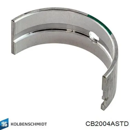 CB2004ASTD Kolbenschmidt вкладиші колінвала, шатунні, комплект, стандарт (std)