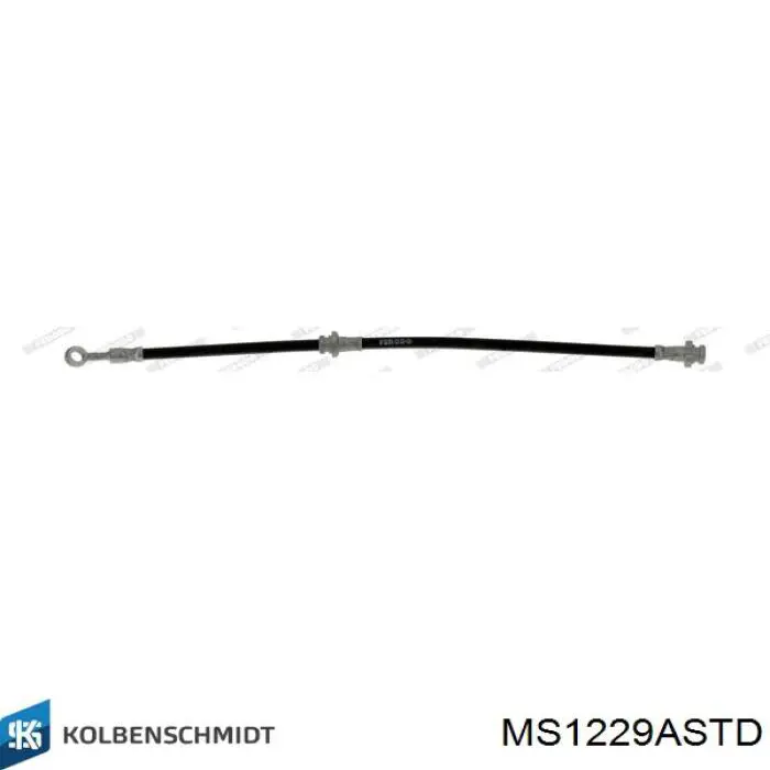 Вкладиші колінвала, корінні, комплект, стандарт (STD) MS1229A NDC