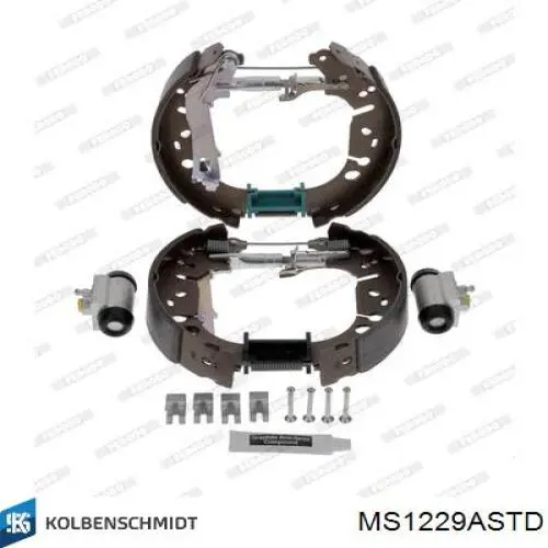 Купити MB19100100 Freccia Вкладиші колінвала, корінні, комплект, стандарт (STD)