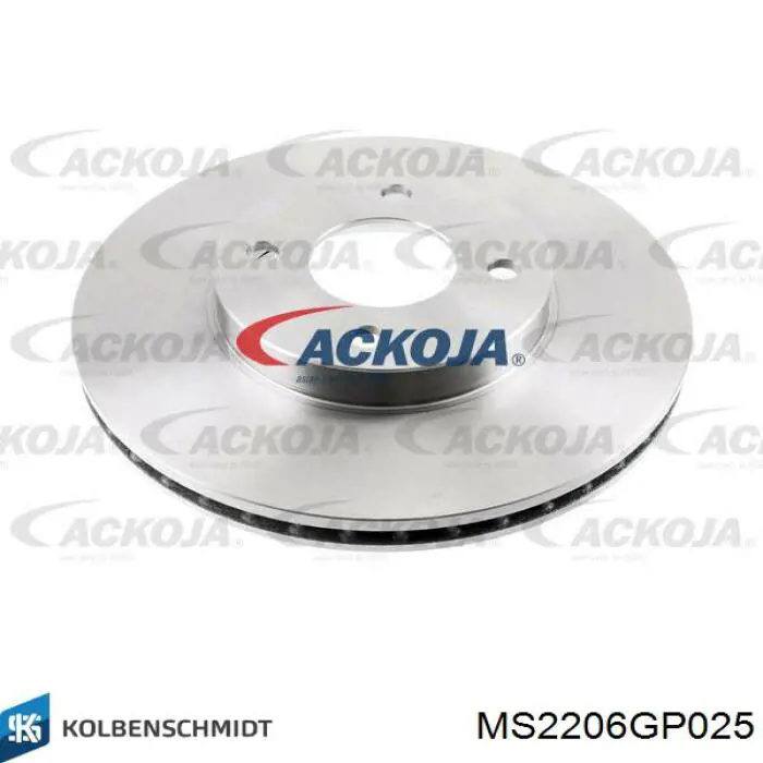 Вкладиші колінвала, корінні, комплект, 1-й ремонт (+0,25) MS2206GP025 NDC