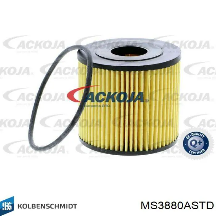 Купити MS3880ASTD Kolbenschmidt Вкладиші колінвала, корінні, комплект, стандарт (STD)