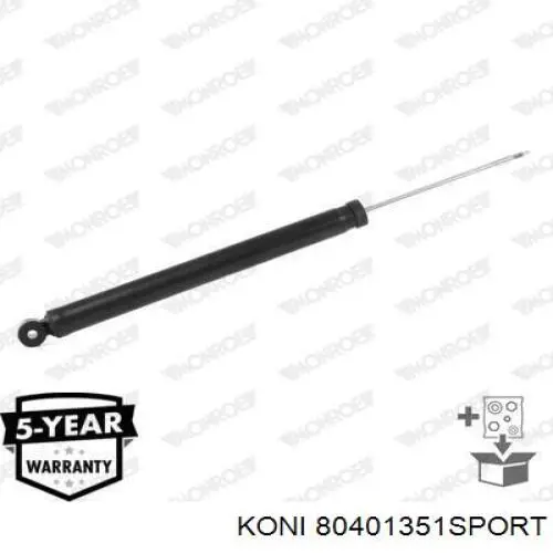 Амортизатор задній Koni 80401351SPORT ціна, від 43.46 USD