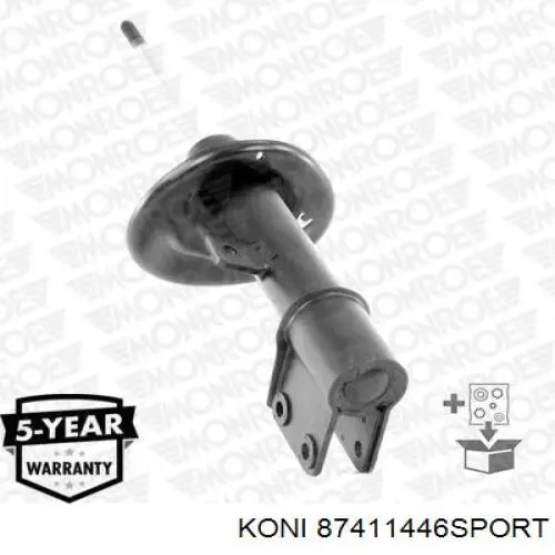 Амортизатор передній, правий Koni 87411446SPORT ціна, від 37.13 USD