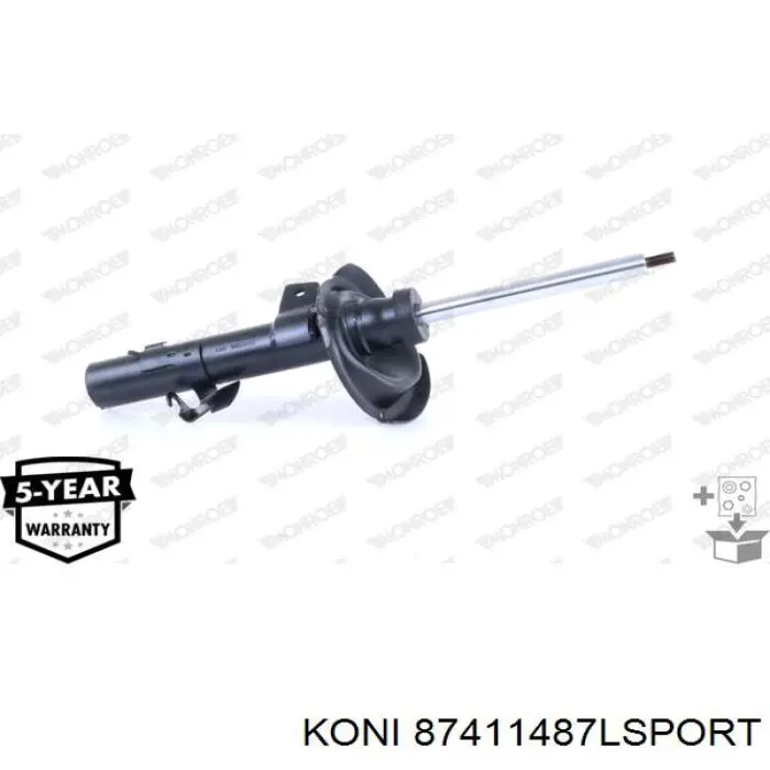 87411487LSPORT Koni Ліва передня стійка
