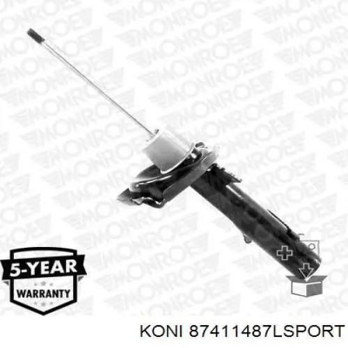Амортизатора передній лівий 87411487LSPORT Koni