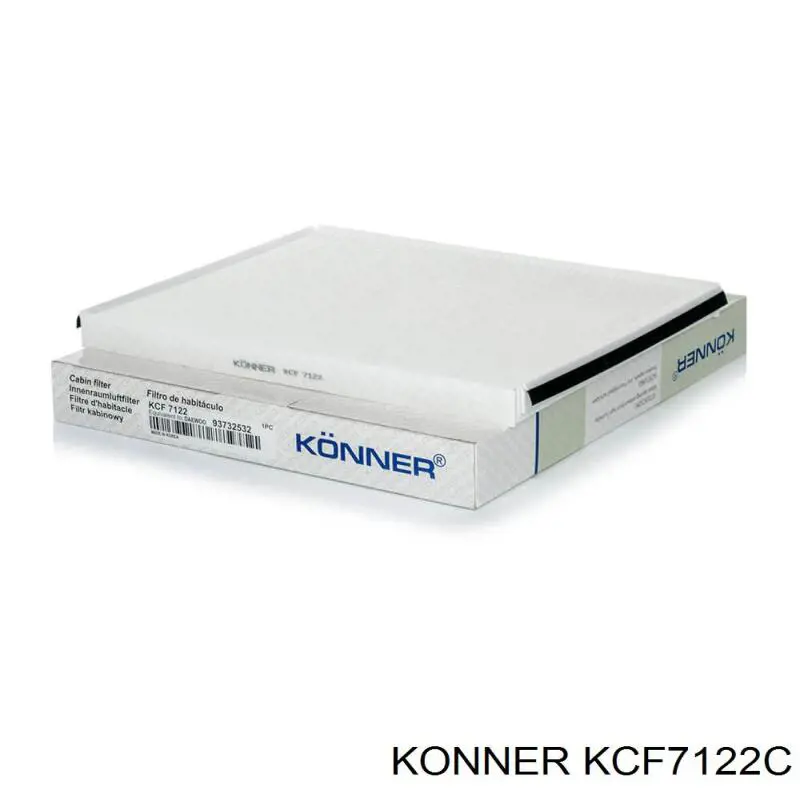 Купити KCF7122C Konner Фільтр салону вугільний