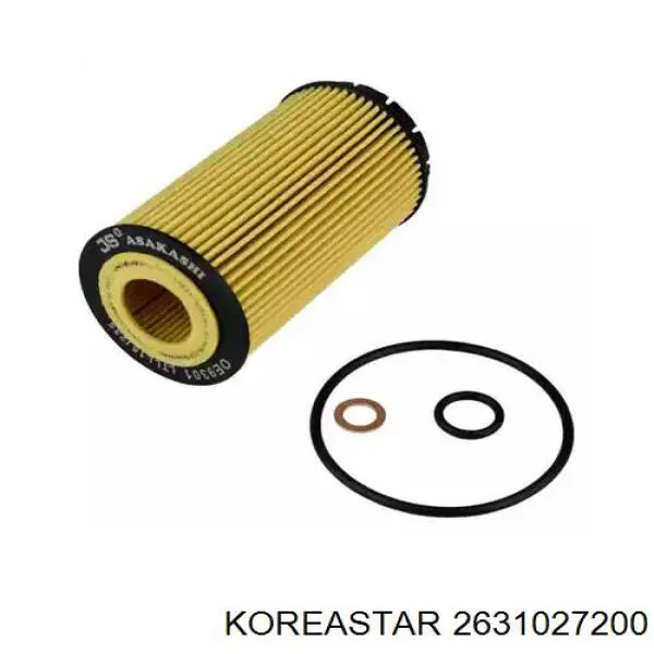 Масляний фільтр двигуна Koreastar 2631027200 ціна, від 6.24 USD