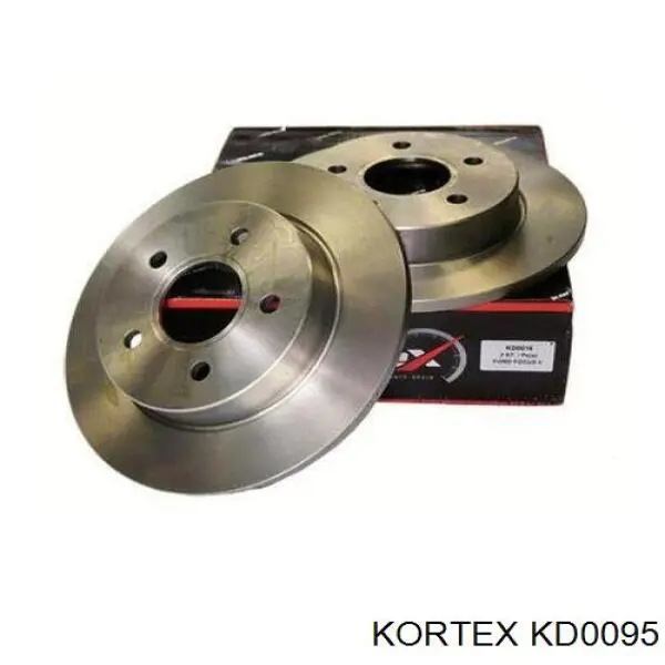 Диск гальмівний передній KD0095 Kortex