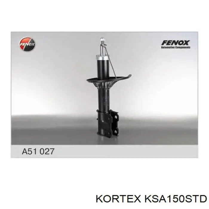 KSA150STD Kortex амортизатор передній
