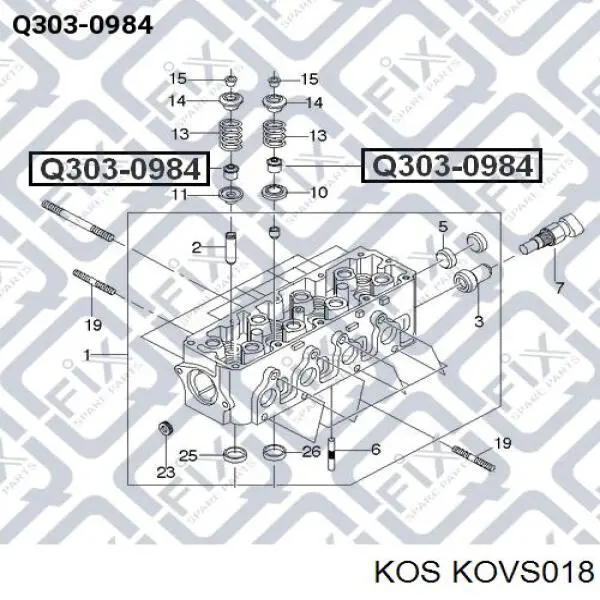 Сальник клапана (маслознімний), впуск/випуск Ford 1221514 ціна, від 0.90 USD