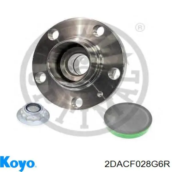 Маточини задніх коліс Koyo 2DACF028G6R ціна, від 40.17 USD