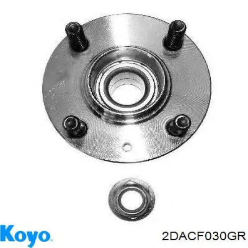 Маточини задніх коліс Koyo 2DACF030GR ціна, від 43.40 USD