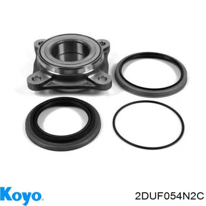 Комплект підшипник маточини передньої Koyo 2DUF054N2C ціна, від 65.06 USD
