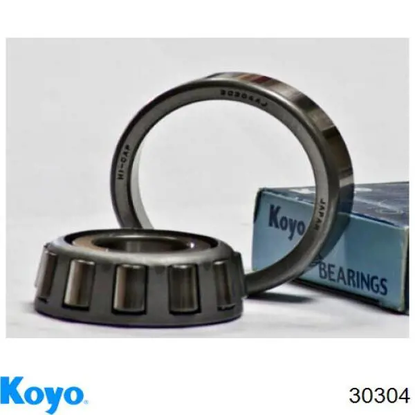 Підшипник цапфи передньої Koyo 30304 ціна, від 11.37 USD