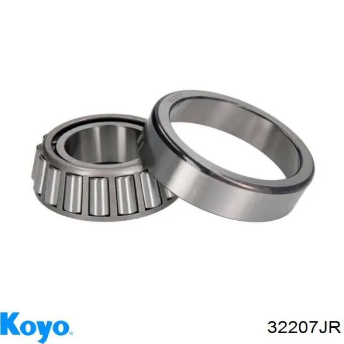 Комплект підшипник маточини передньої Koyo 32207JR ціна, від 13.91 USD