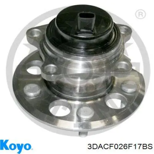 Маточини задніх коліс Koyo 3DACF026F17BS ціна, від 67.48 USD