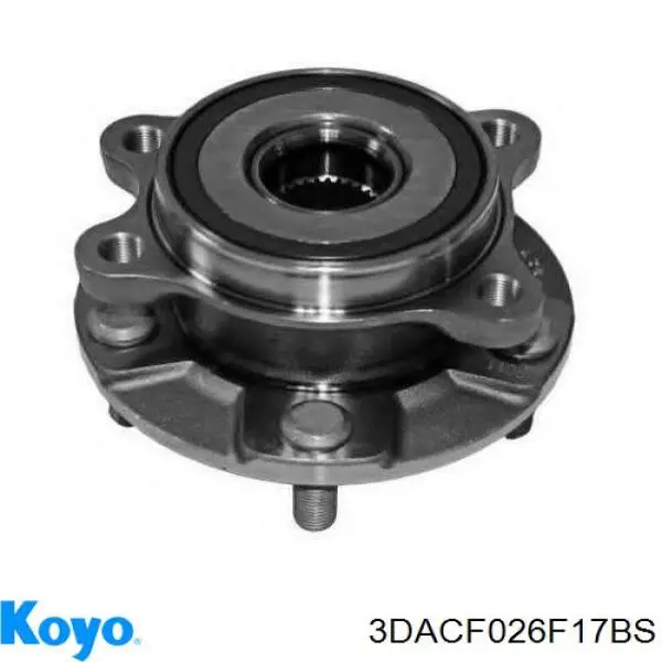 Купити 3DACF026F17BS Koyo Підшипник ступиці колеса