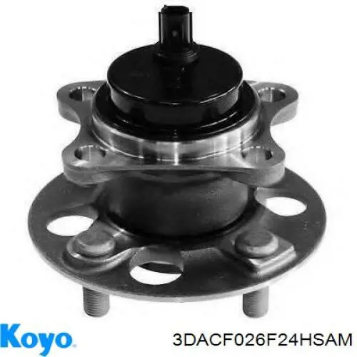 Маточини задніх коліс Koyo 3DACF026F24HSAM ціна, від 54.51 USD