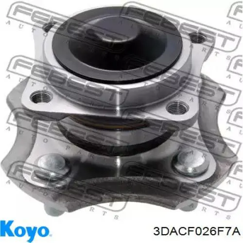 Маточини задніх коліс Koyo 3DACF026F7A ціна, від 32.78 USD