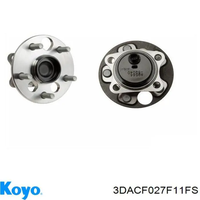 Маточини задніх коліс Koyo 3DACF027F11FS ціна, від 85.79 USD