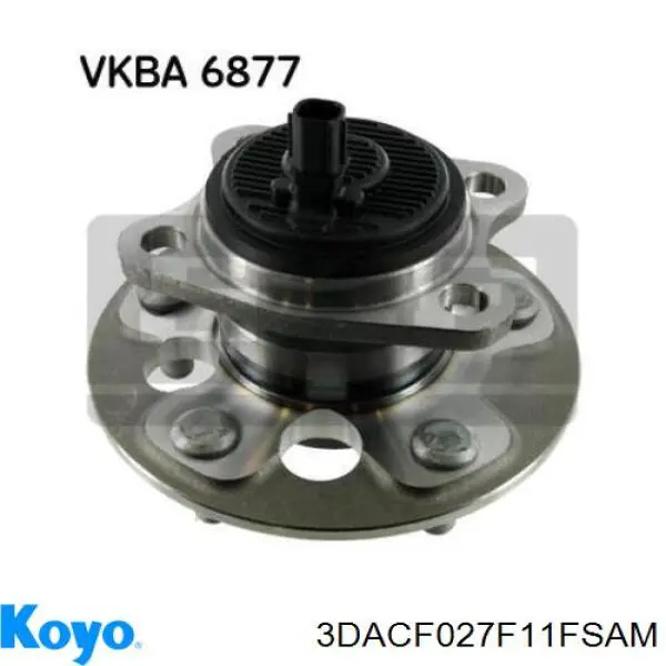 Маточина заднього колеса Koyo 3DACF027F11FSAM