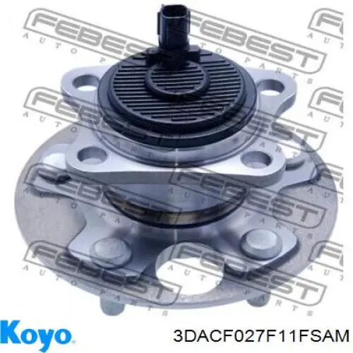 Маточини задніх коліс Koyo 3DACF027F11FSAM ціна, від 90.23 USD