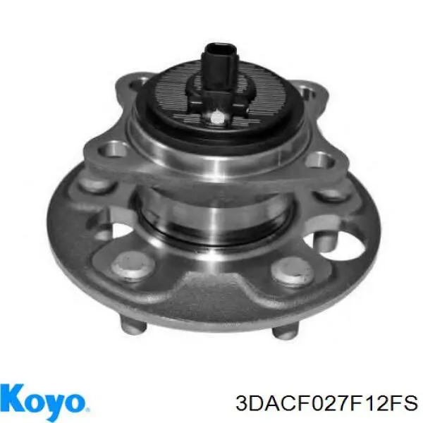 Задня маточина 3DACF027F12FS Koyo