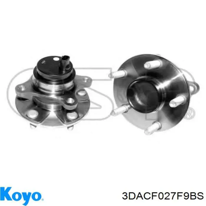 Купити 3DACF027F9BS Koyo Маточини передніх коліс